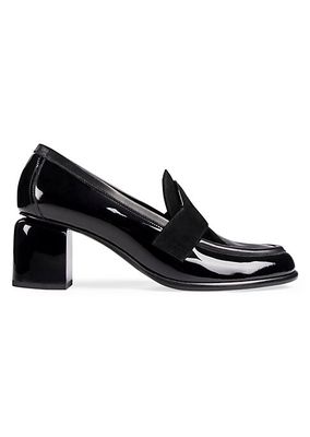 Eton 70MM Patent Leather Loafer Pumps