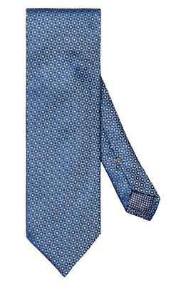 Eton Circles Silk Tie in Dark Blue 