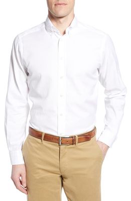 Eton Contemporary Fit Oxford Casual Shirt in White