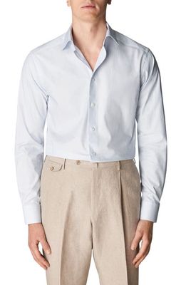 Eton Contemporary Fit Textured Dress Shirt in Natural