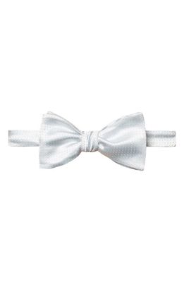 Eton Pin Dot Silk Bow Tie in Light/Pastel Blue