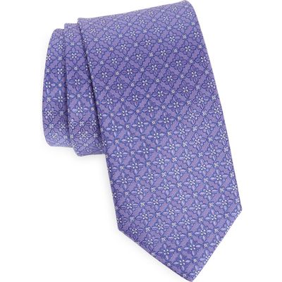 Eton Silk Tie in Purple