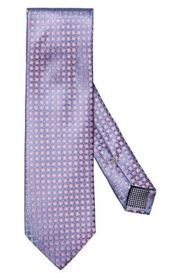 Eton Square Neat Silk Tie in Lt/Pastel Blue