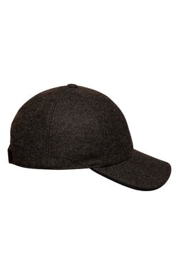 Eton Wool Baseball Cap in Black