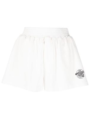 Être Cécile terry-cloth track shorts - White