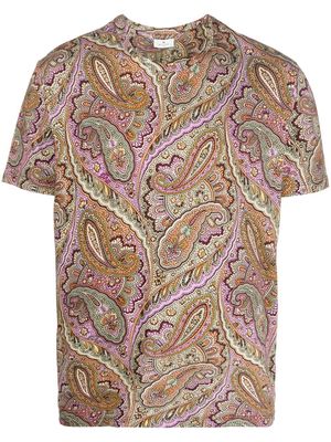 ETRO all-over paisley-print T-shirt - Neutrals