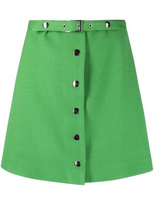 ETRO belted A-line miniskirt - Green