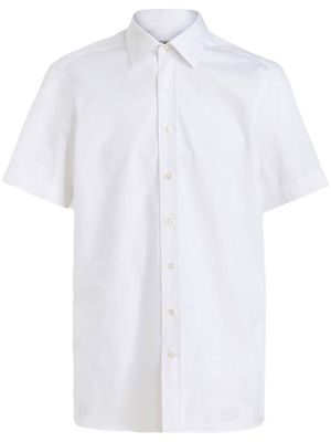 ETRO button-down poplin shirt - White