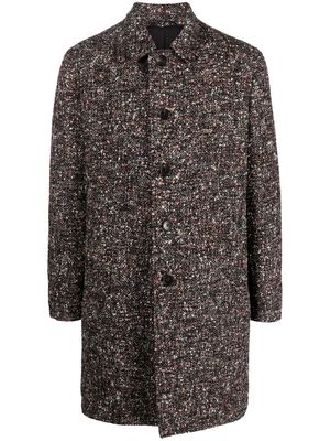 ETRO button-up tweed coat - Black
