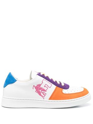 ETRO colour-block low-top sneakers - Orange