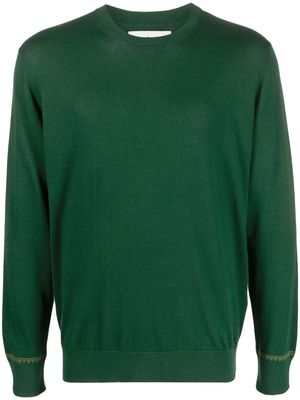 ETRO cotton crew-neck sweatshirt - Green