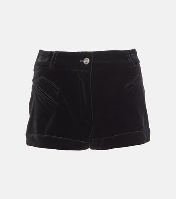 Etro Cotton velvet shorts
