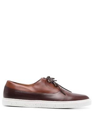 ETRO Cube two-tone sneakers - Brown