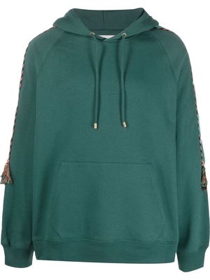 ETRO drawstring pullover hoodie - Green