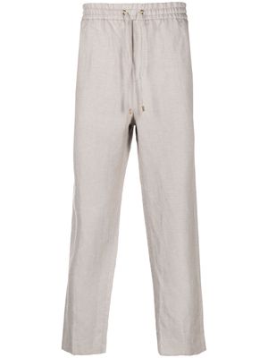 ETRO drawstring-waist cropped trousers - Neutrals