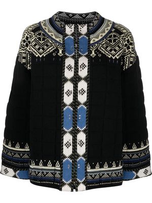 ETRO geometric-pattern jacket - Black