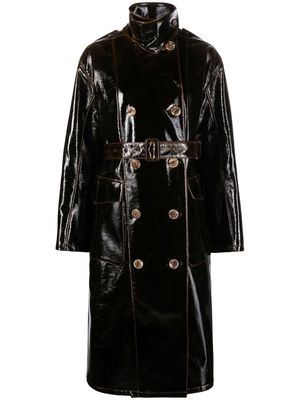 ETRO Gina belted trench coat - Brown