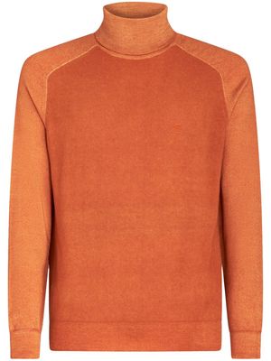 ETRO high-neck virgin-wool jumper - Orange