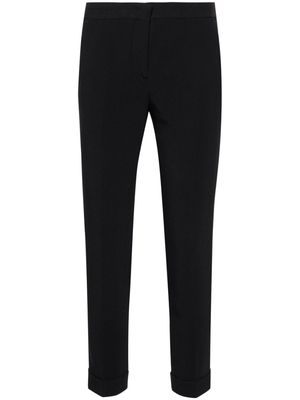 ETRO high-waist cropped trousers - Black