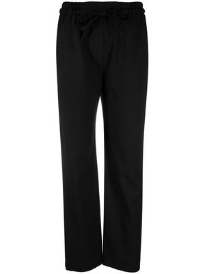 ETRO high-waist drawstring trousers - Black