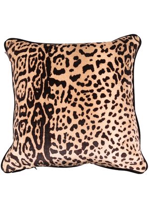 ETRO HOME leopard-print cushion - Neutrals