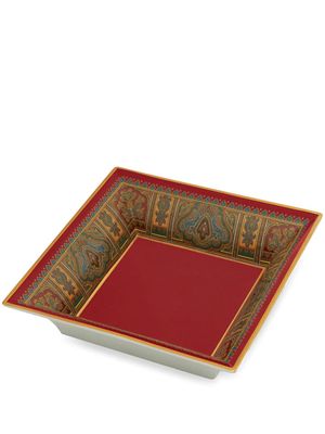 ETRO HOME paisley-print porcelain tray - Red