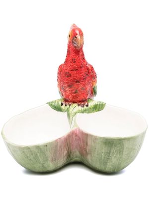 ETRO HOME perched parrot bowl - Red