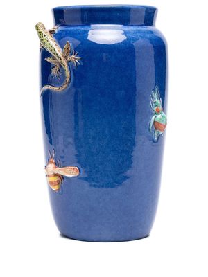 ETRO HOME raised detail ceramic vase - Blue
