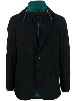 ETRO hybrid blazer jacket - Black