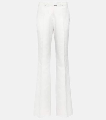 Etro Jacquard cotton-blend pants