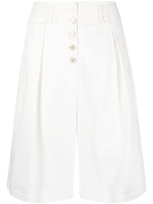 ETRO knee-length cotton shorts - White