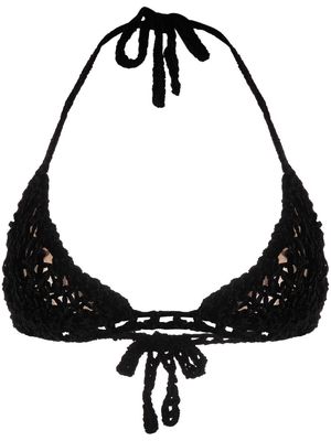 ETRO knitted bra top - Black