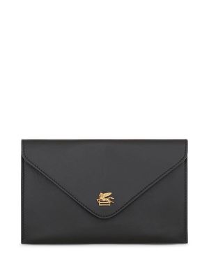 ETRO leather envelope purse - Black