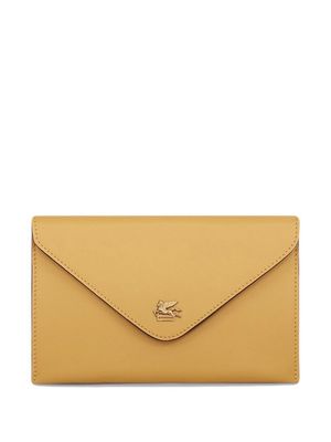 ETRO leather envelope purse - Yellow
