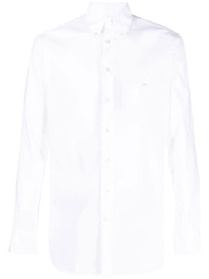 ETRO long-sleeve classic-collar shirt - White