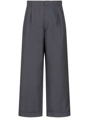 ETRO loose-cut leg trousers - Grey