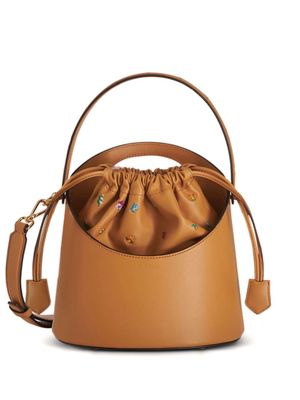ETRO medium Saturno leather bucket bag - Brown