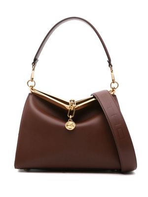 ETRO medium Vela leather tote bag - Brown
