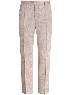 ETRO mid-rise chino trousers - Neutrals