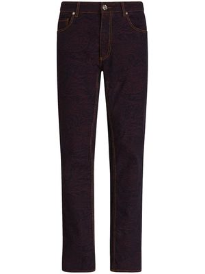 ETRO mid-rise straight jeans - 0300