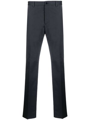ETRO mid-rise stretch-cotton chinos - Blue