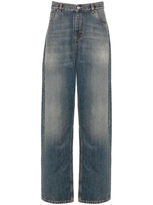 ETRO mid-rise wide-leg jeans - Blue