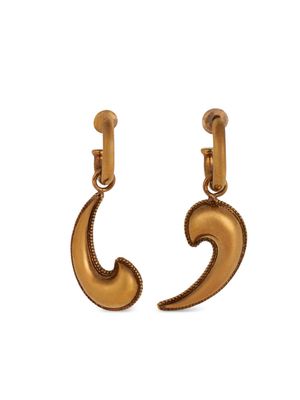 ETRO Paisley drop earrings - Gold