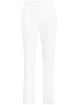 ETRO paisley jacquard tailored trousers - White