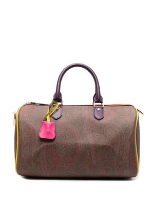ETRO Paisley-Jacquard tote bag - Brown