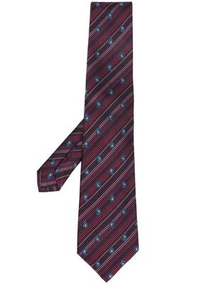 ETRO paisley-mofit silk tie - Purple