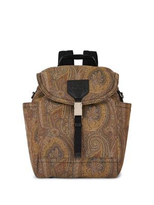 ETRO paisley-print backpack - Neutrals