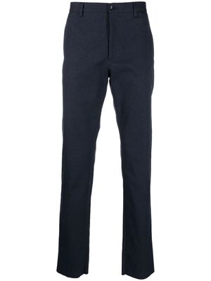 ETRO paisley-print straight-leg trousers - Blue
