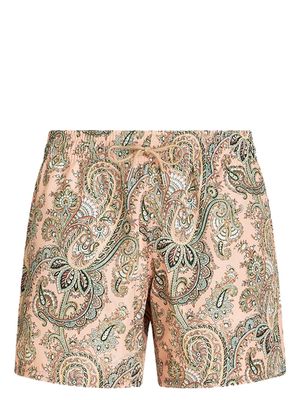 ETRO paisley-print swim shorts - Multicolour