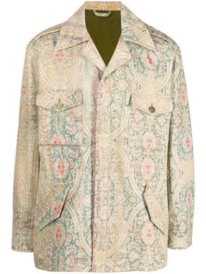 ETRO Paisley Safari jacket - Neutrals